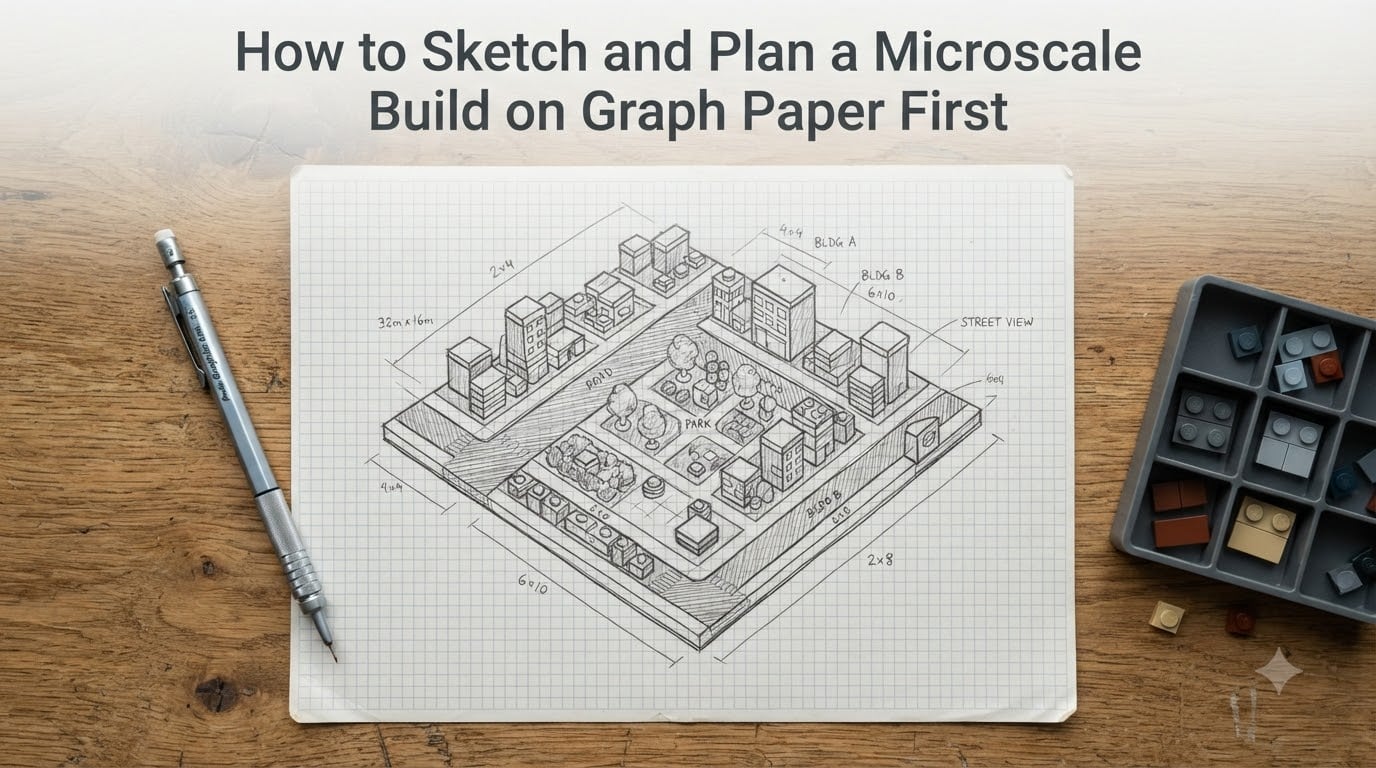 How to Sketch and Plan a Microscale Build on Graph Paper First