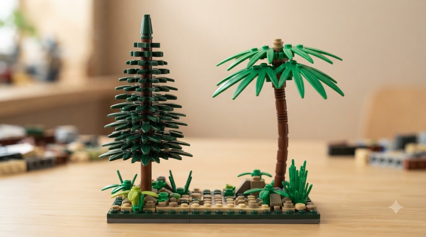 How to Build LEGO Pine