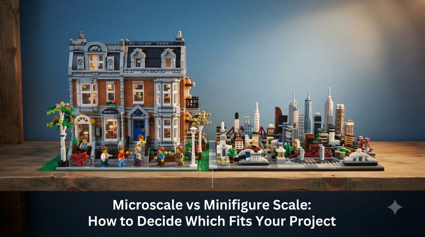 Microscale vs Minifigure Scale: How to Decide Which Fits Your Project
