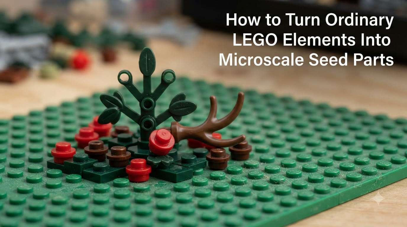 How to Turn Ordinary LEGO Elements Into Microscale Seed Parts