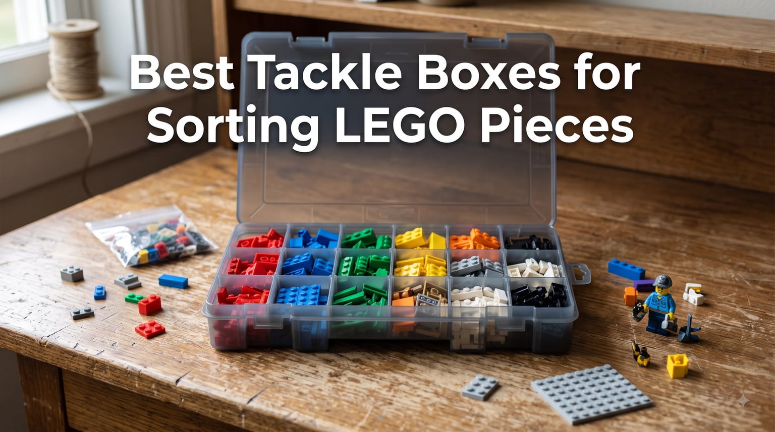 Best Tackle Boxes for Sorting LEGO Pieces
