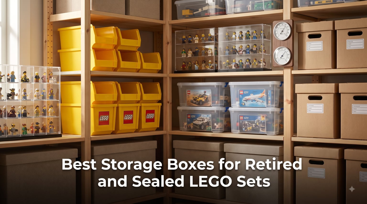 Best Storage Boxes for Retired and Sealed LEGO Sets
