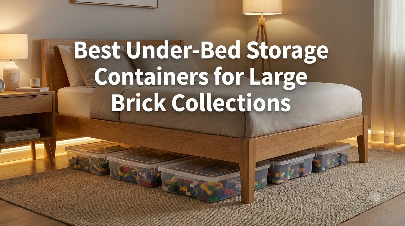 Best Under-Bed Storage Containers for Large Brick Collections