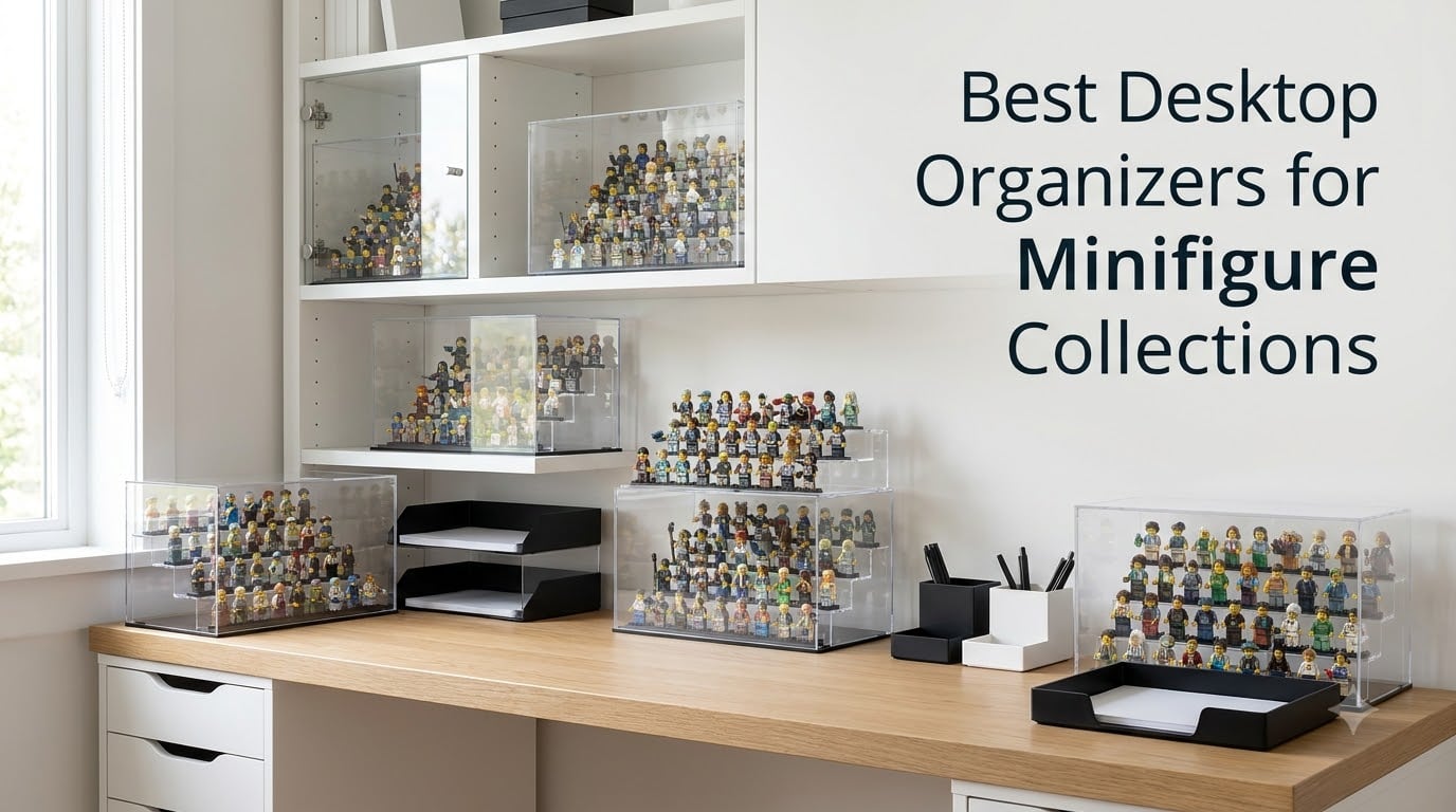 Best Desktop Organizers for Minifigure Collections