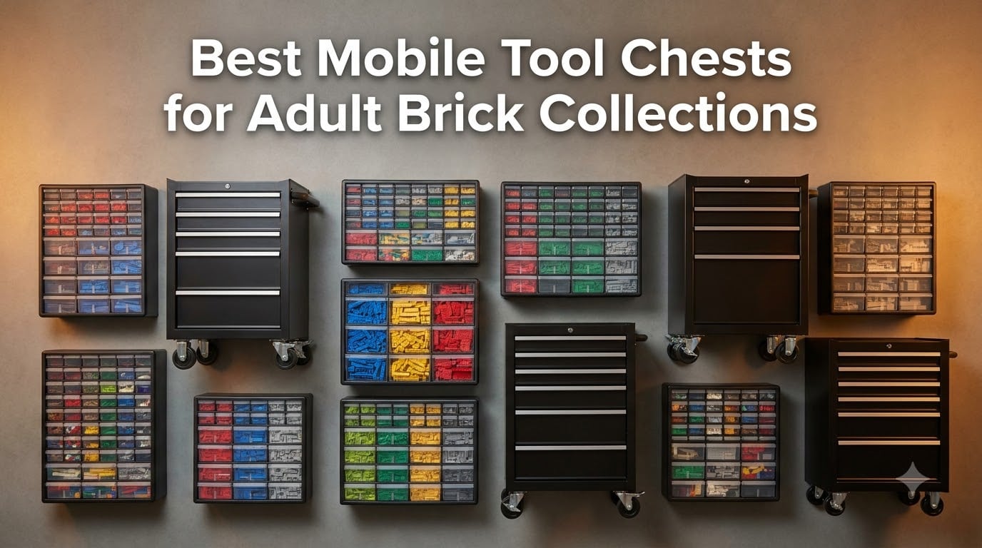 Best Mobile Tool Chests for Adult Brick Collections