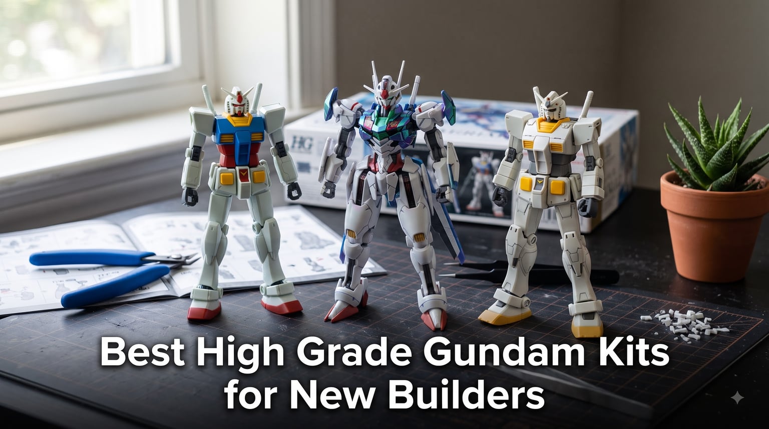 Best High Grade Gundam Kits for New Builders