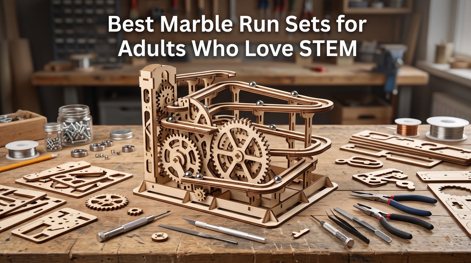 Best Marble Run Sets for Adults Who Love STEM