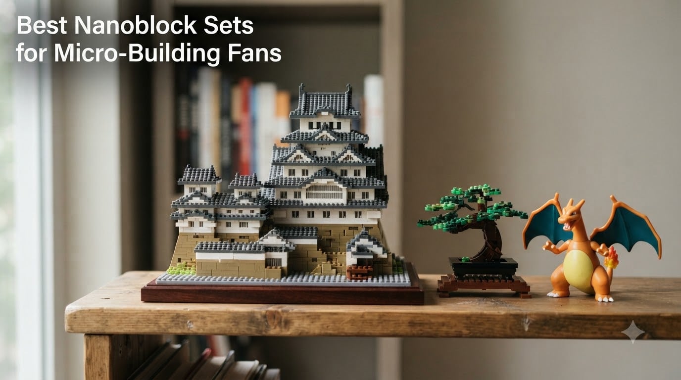 Best Nanoblock Sets for Micro-Building Fans