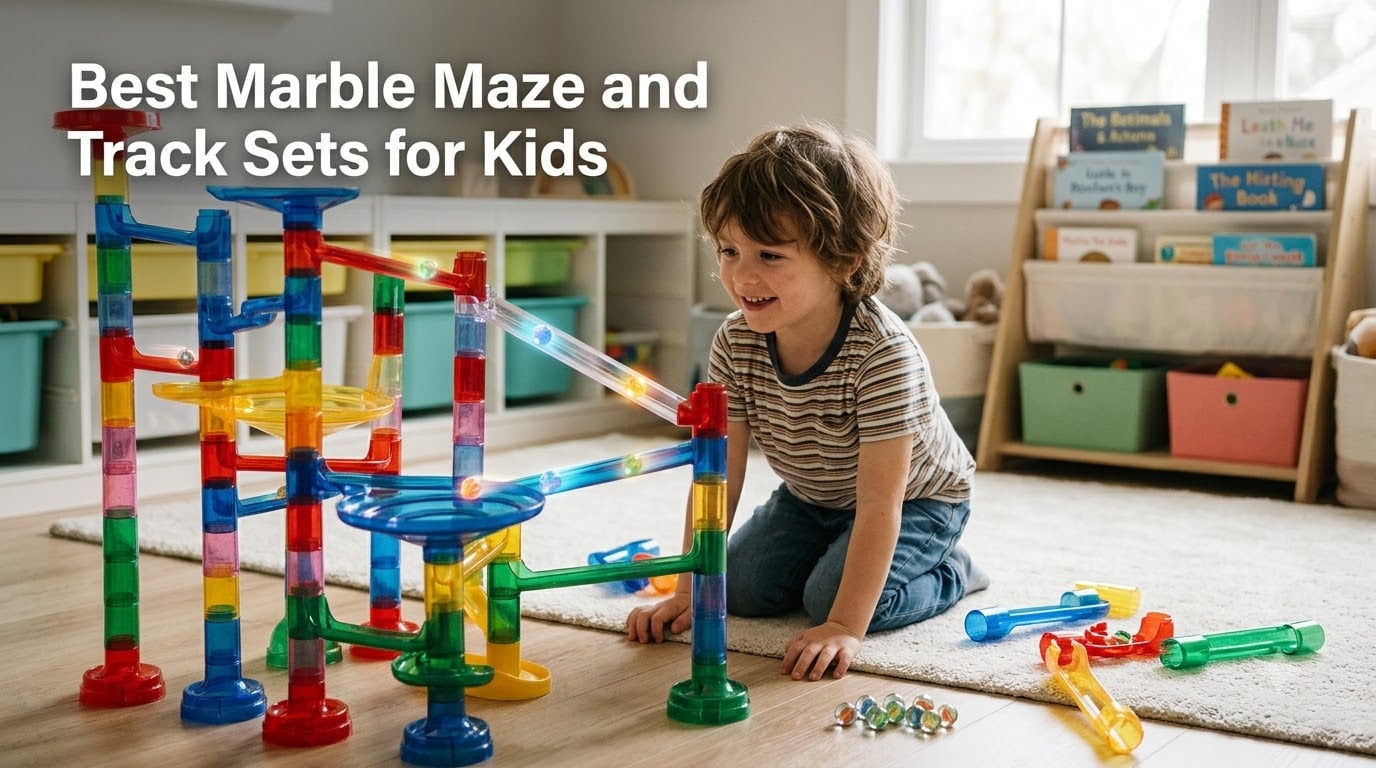 Best Marble Maze and Track Sets for Kids