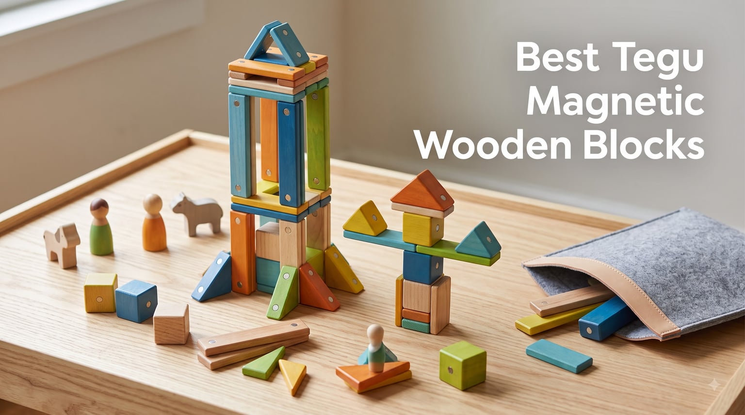 Best Tegu Magnetic Wooden Blocks