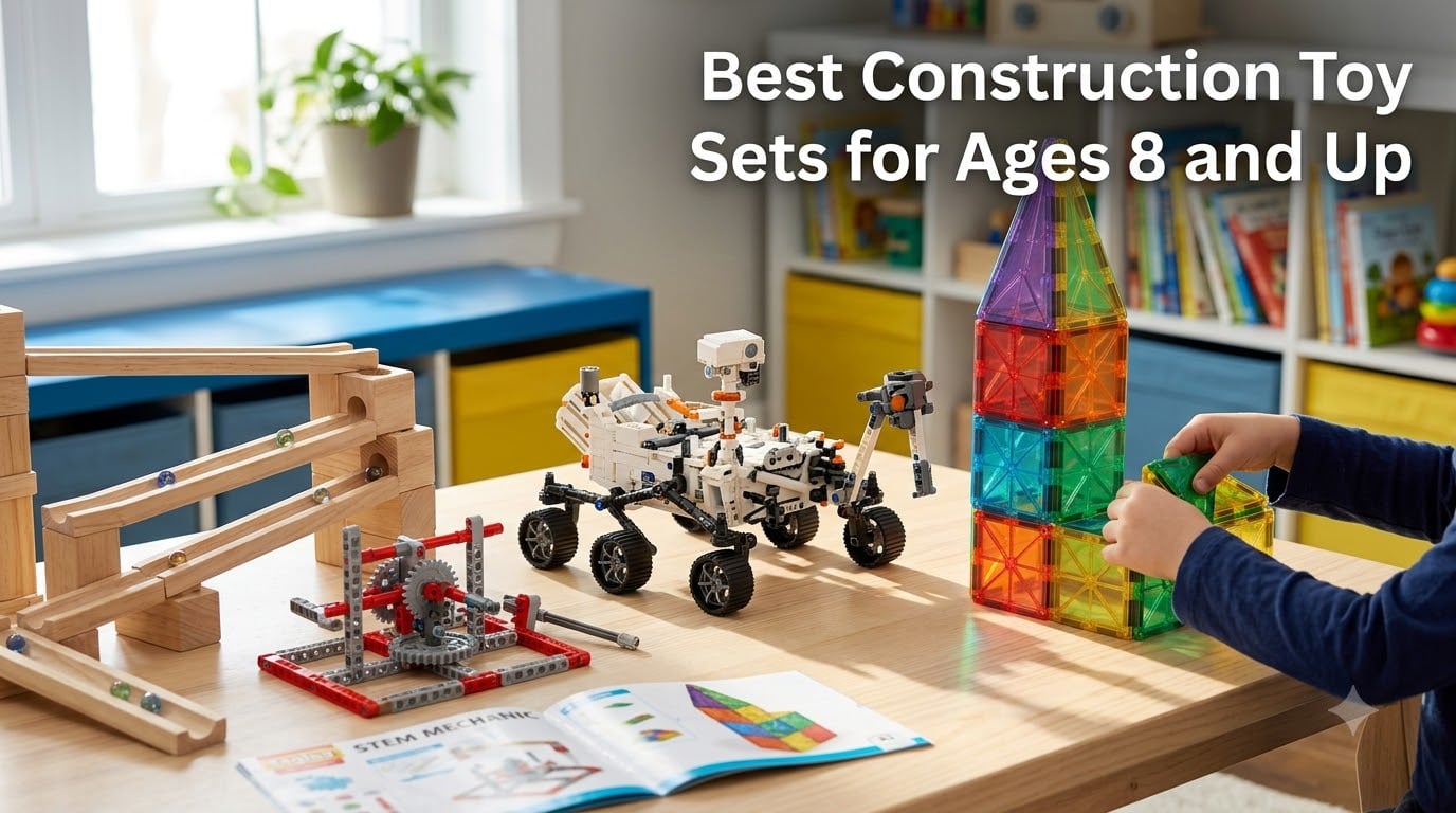 Best Construction Toy Sets for Ages 8 and Up