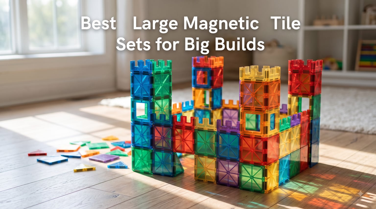 Best Large Magnetic Tile Sets for Big Builds