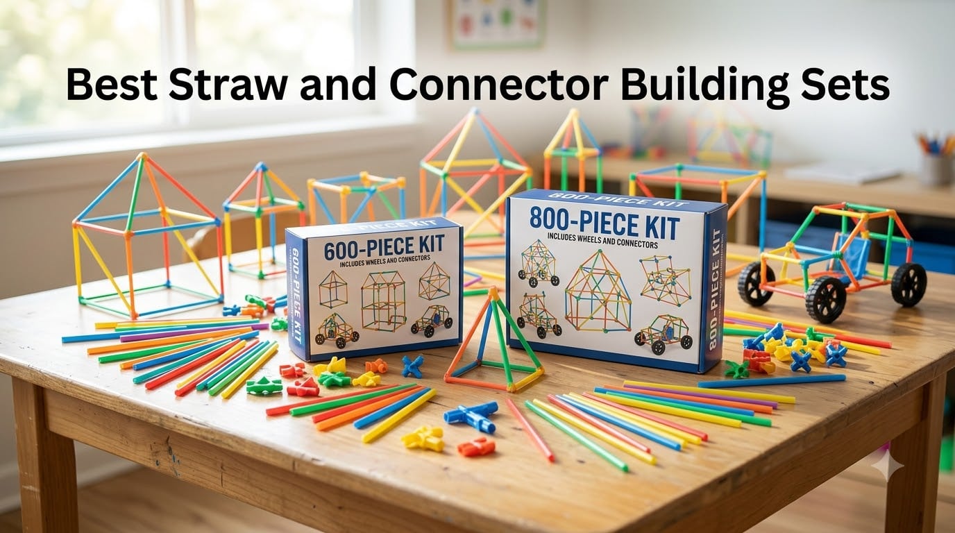Best Straw and Connector Building Sets