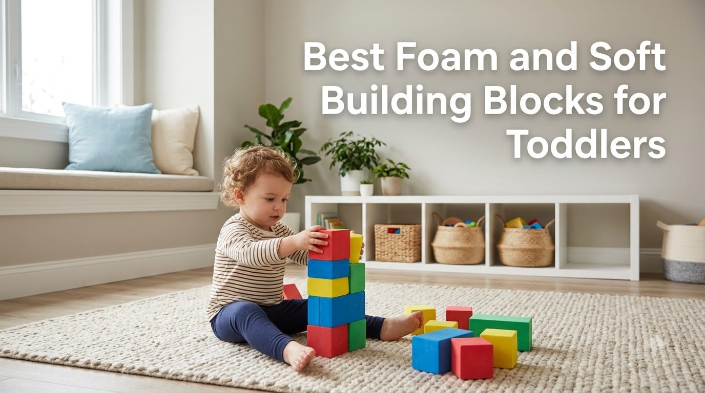 Best Foam and Soft Building Blocks for Toddlers