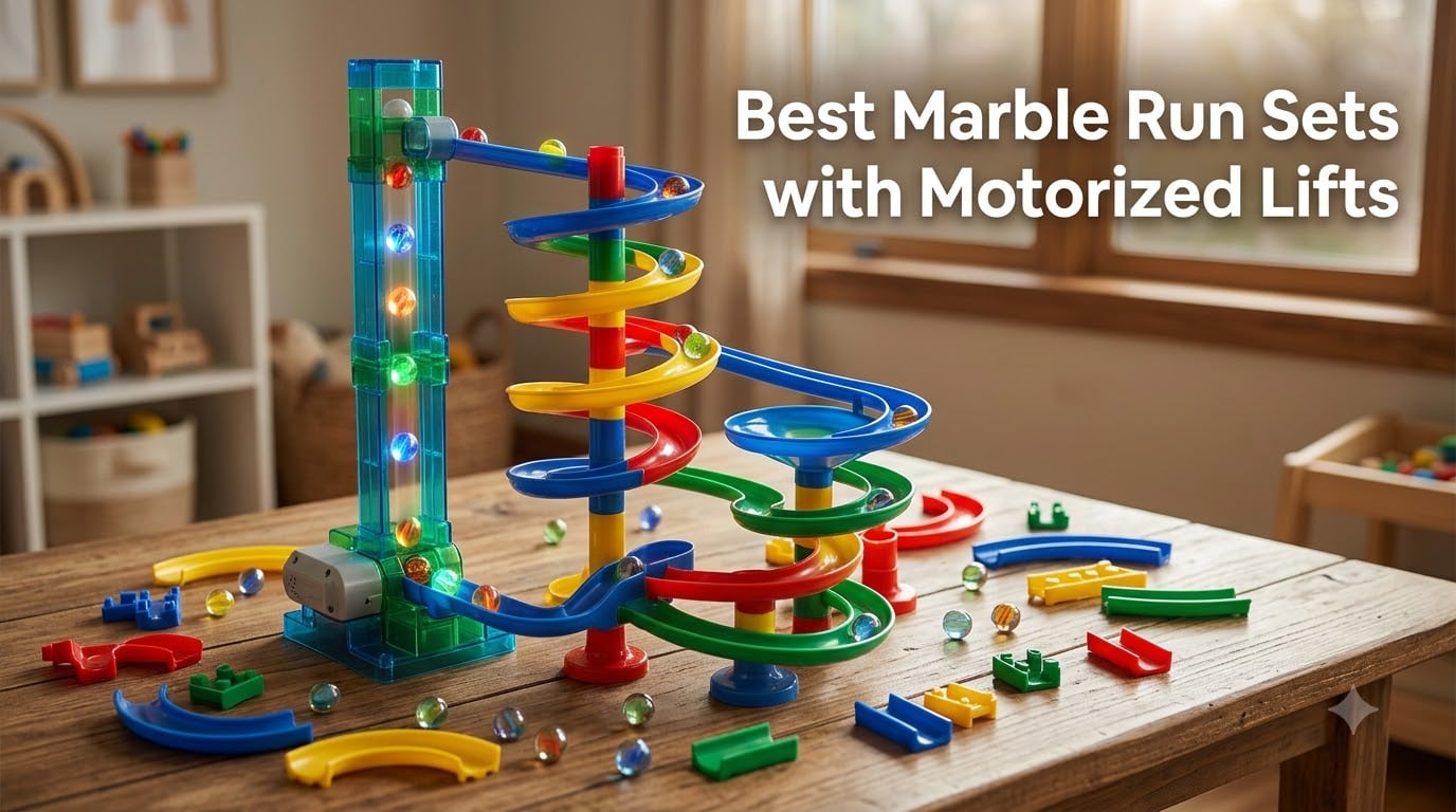 Best Marble Run Sets with Motorized Lifts