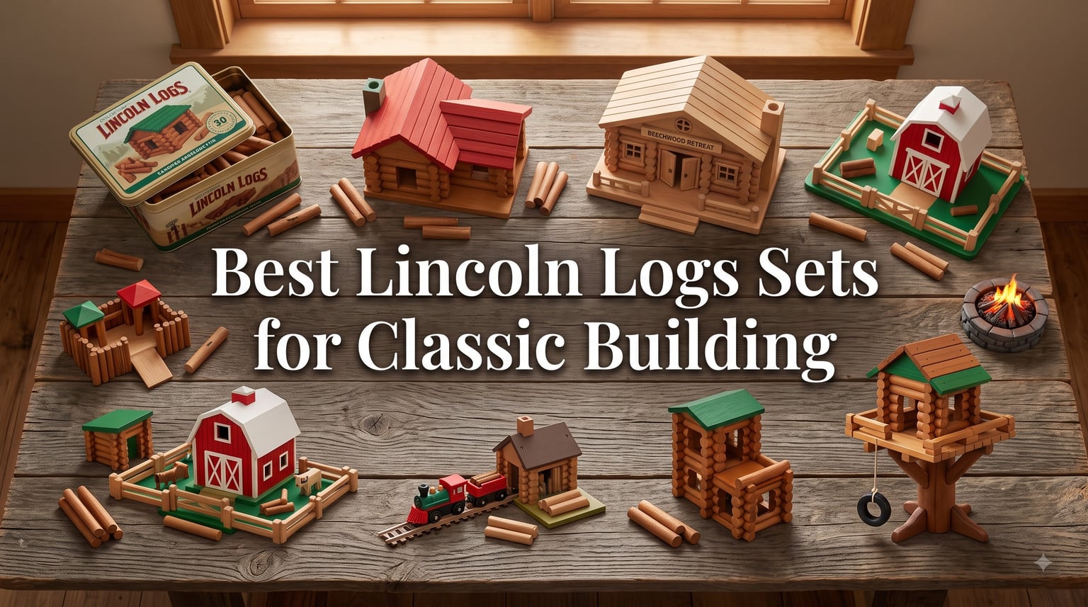 Best Lincoln Logs Sets for Classic Building