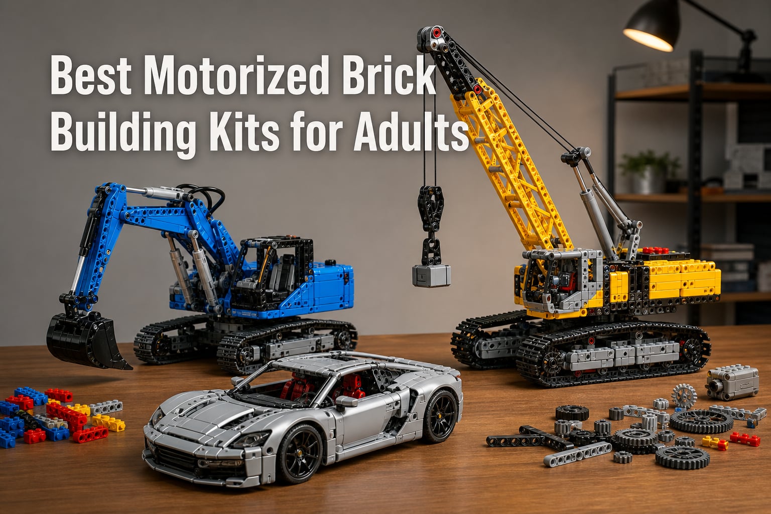 Best Motorized Brick Building Kits for Adults