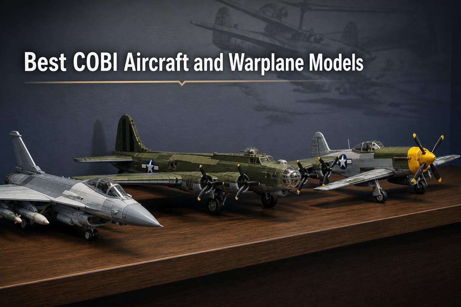Best COBI Aircraft and Warplane Models
