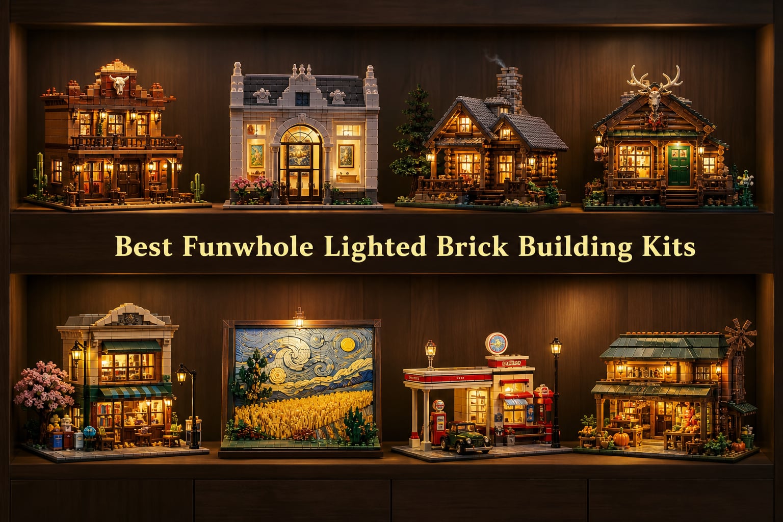 Best Funwhole Lighted Brick Building Kits