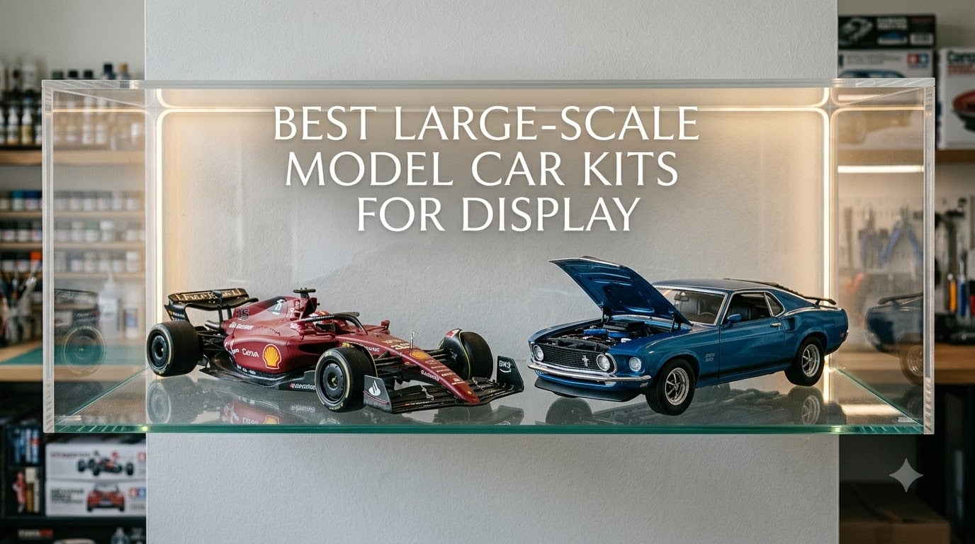 Best Large-Scale Model Car Kits for Display