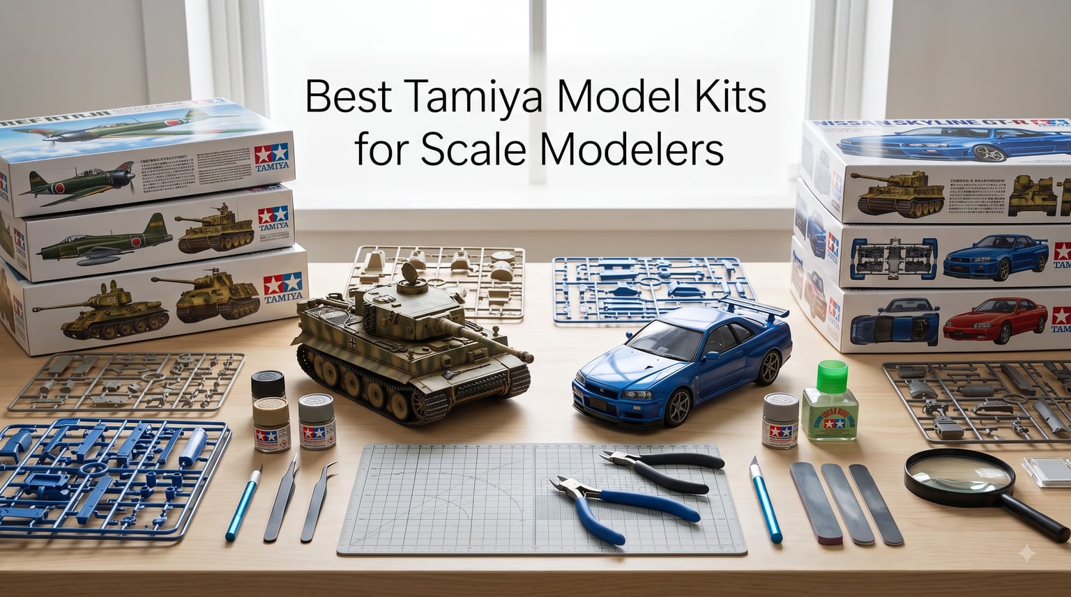 Best Tamiya Model Kits for Scale Modelers