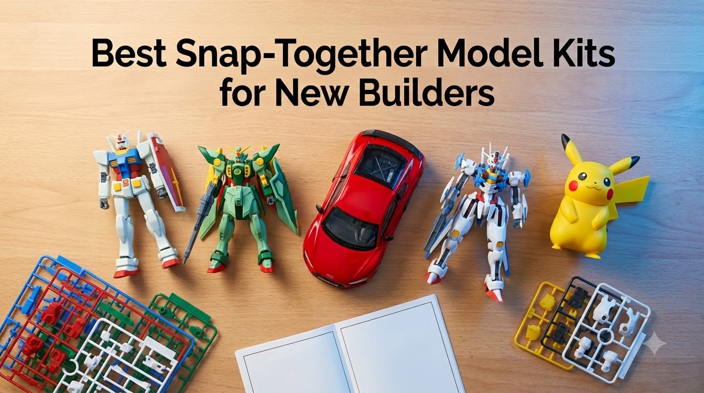 Best Snap-Together Model Kits for New Builders