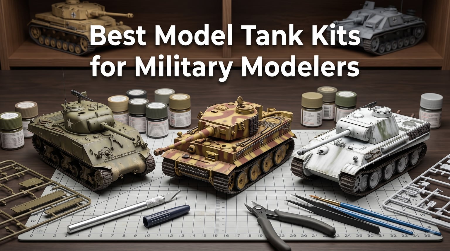 Best Model Tank Kits for Military Modelers