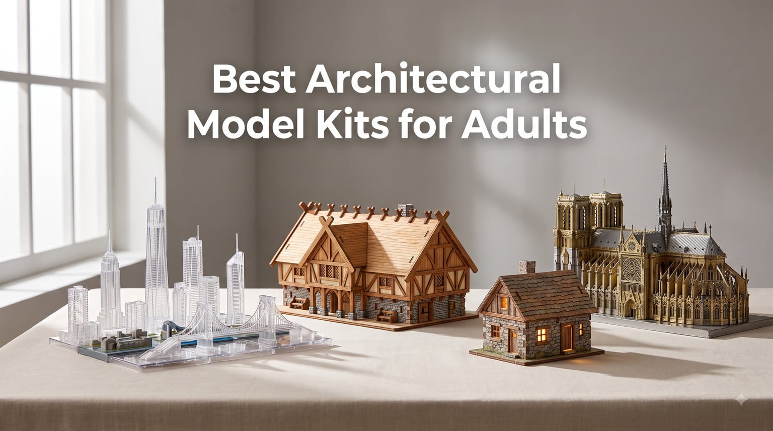 Best Architectural Model Kits for Adults