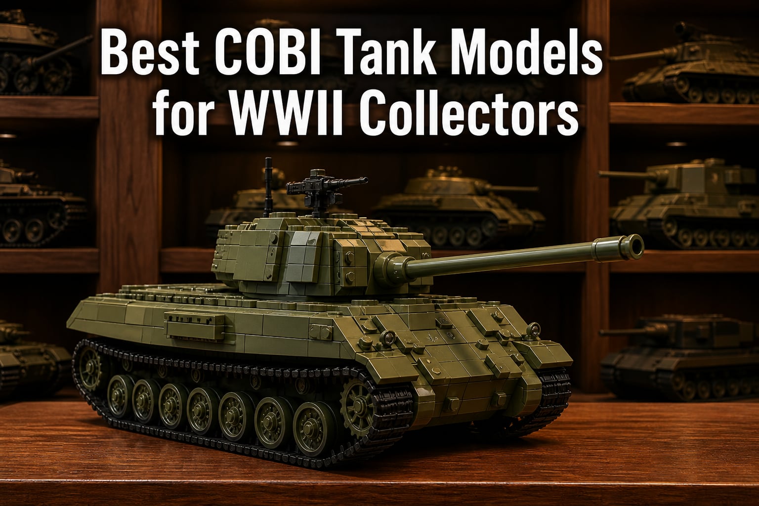 Best COBI Tank Models for WWII Collectors