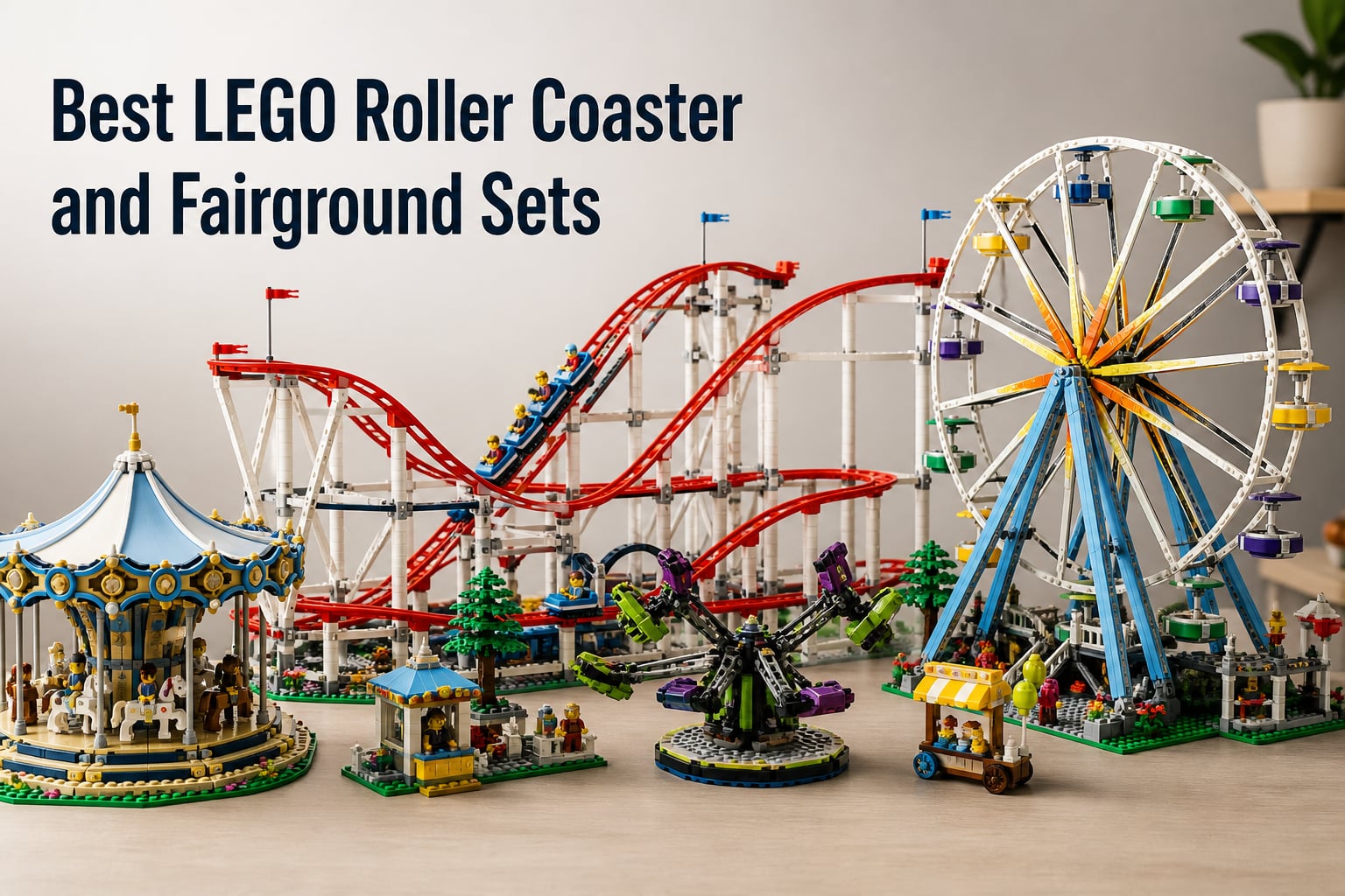 Best LEGO Roller Coaster and Fairground Sets