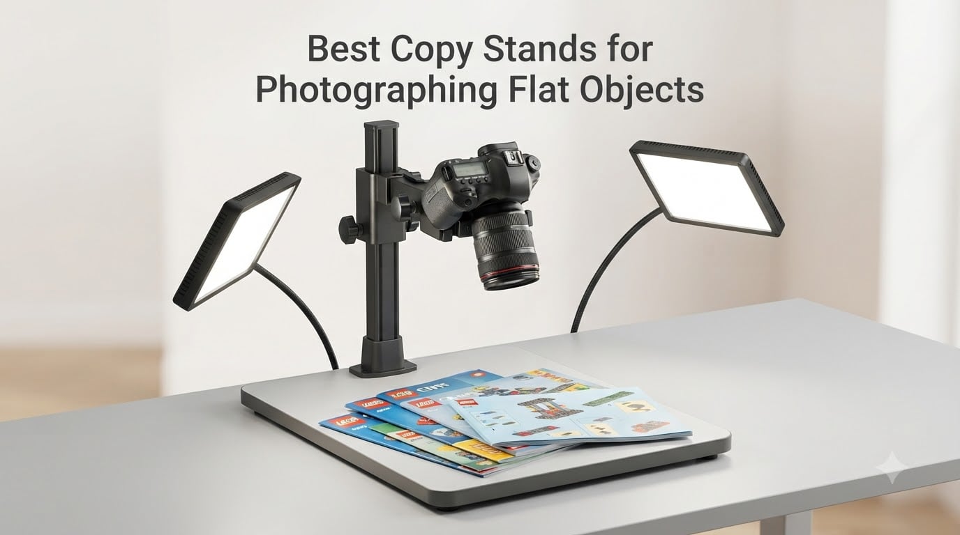 Best Copy Stands for Photographing Flat Objects