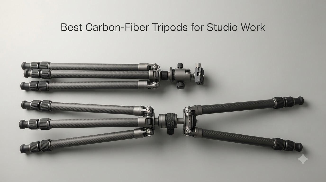 Best Carbon-Fiber Tripods for Studio Work