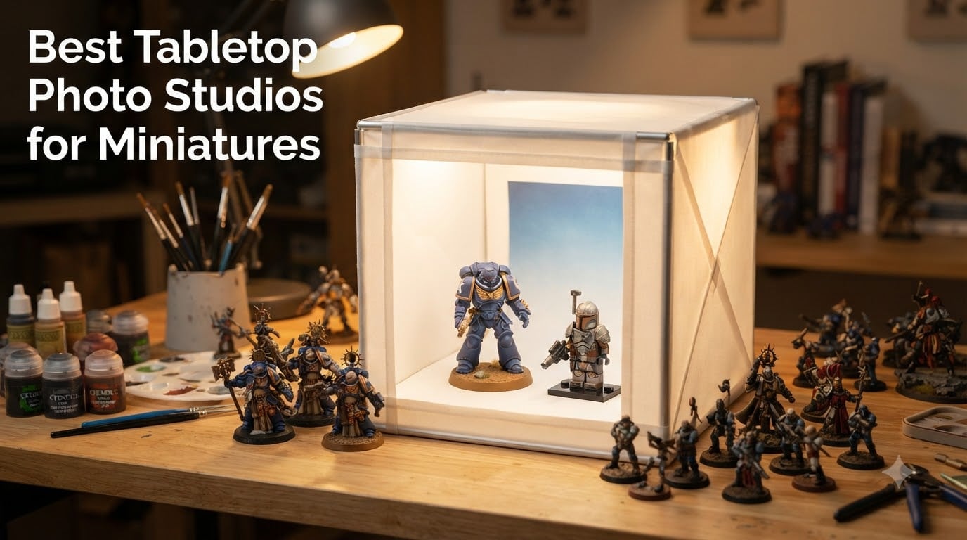 Best Tabletop Photo Studios for Miniatures