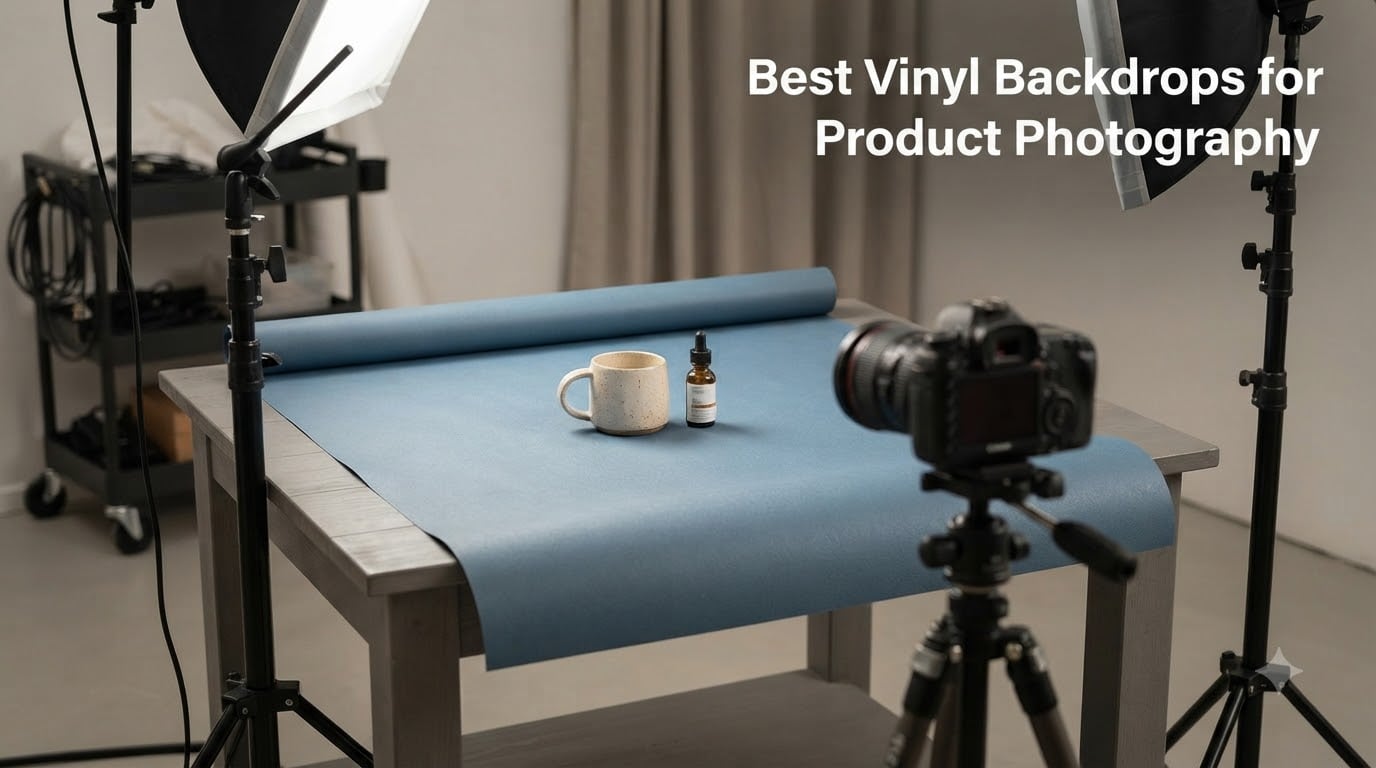 Best Vinyl Backdrops for Product Photography