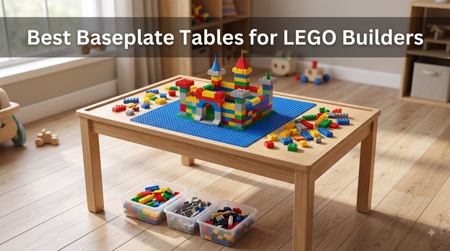 Best Baseplate Tables for LEGO Builders