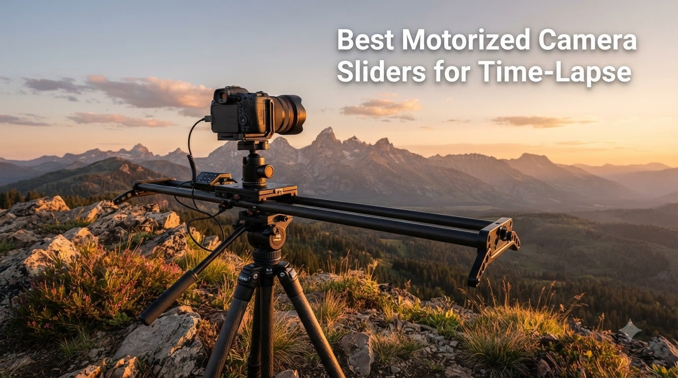 Best Motorized Camera Sliders for Time-Lapse