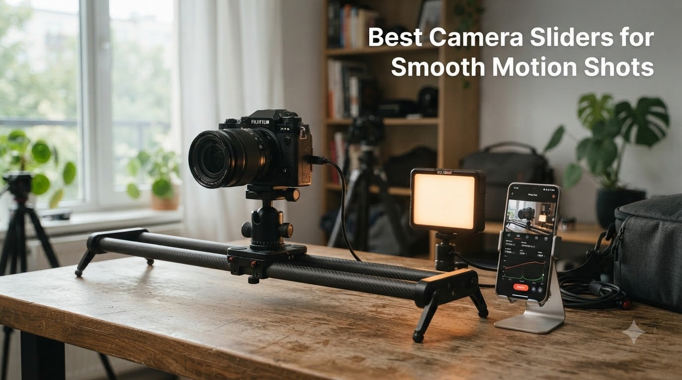Best Camera Sliders for Smooth Motion Shots