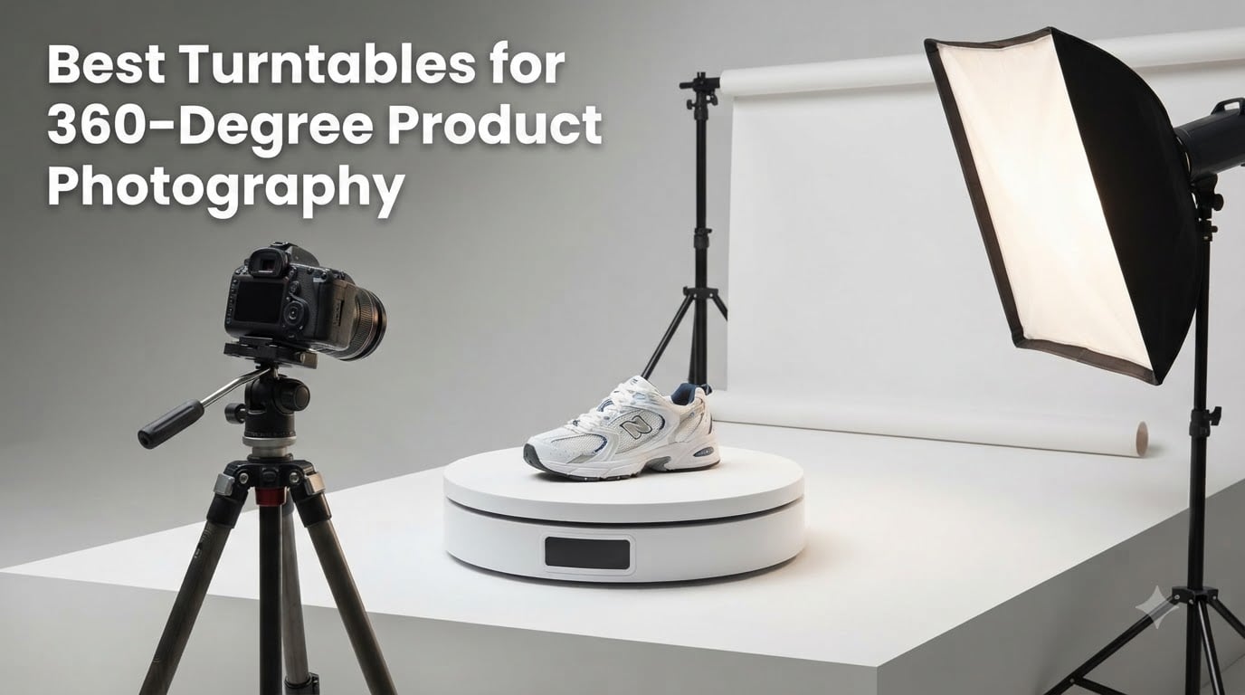 Best Turntables for 360-Degree Product Photography