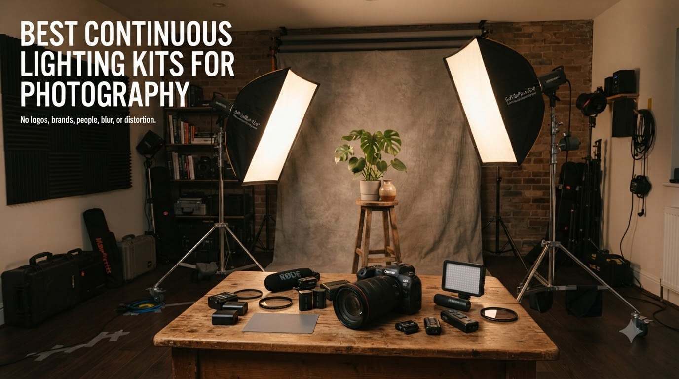 Best Continuous Lighting Kits for Photography
