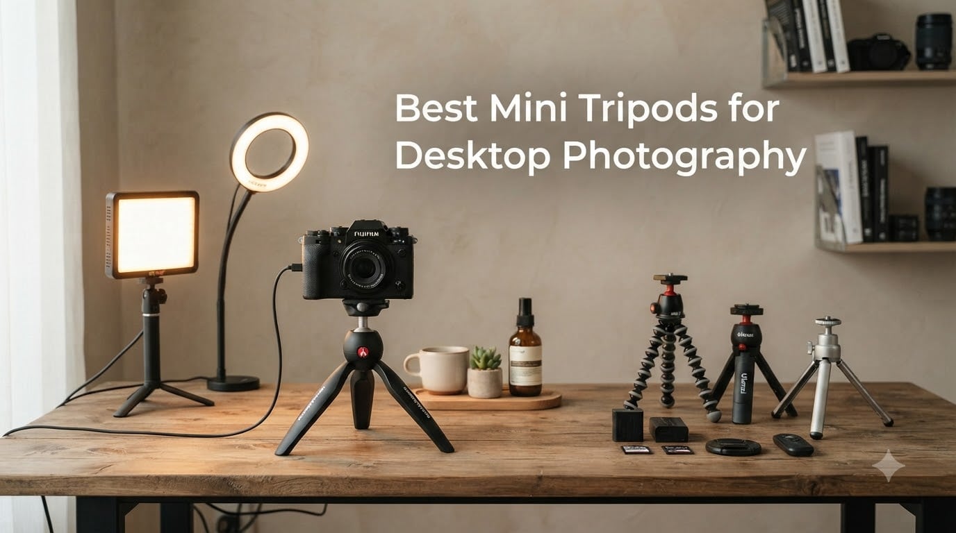 Best Mini Tripods for Desktop Photography