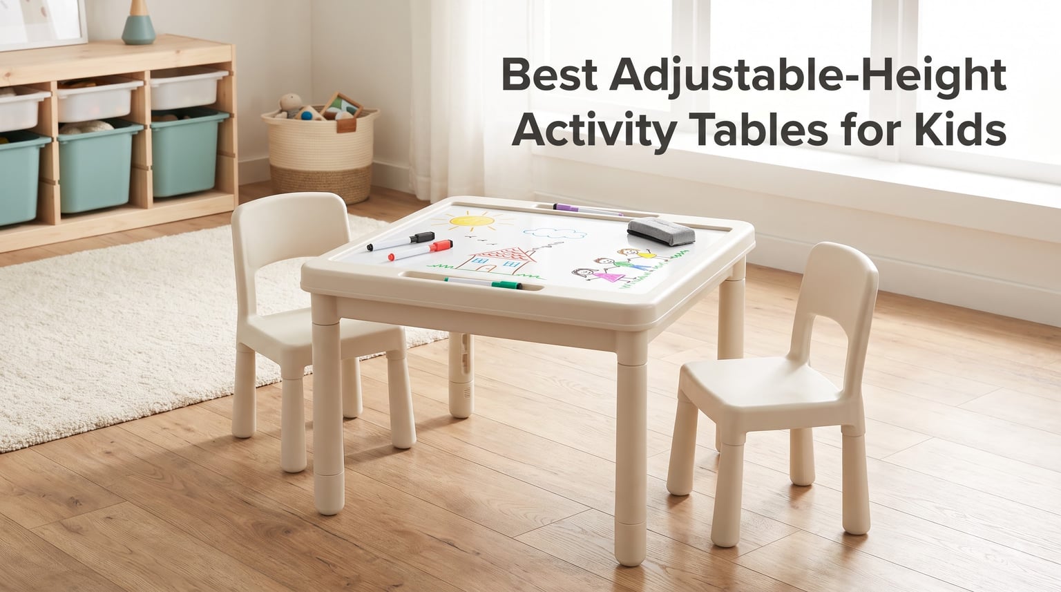 Best Adjustable-Height Activity Tables for Kids
