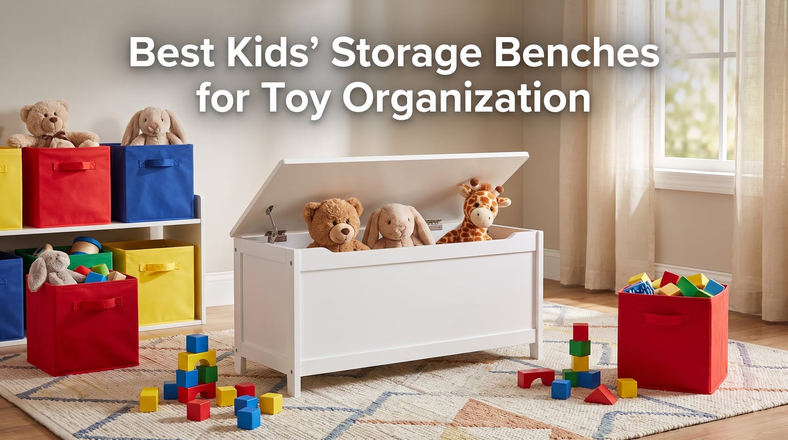 Best Kids' Storage Benches for Toy Organization