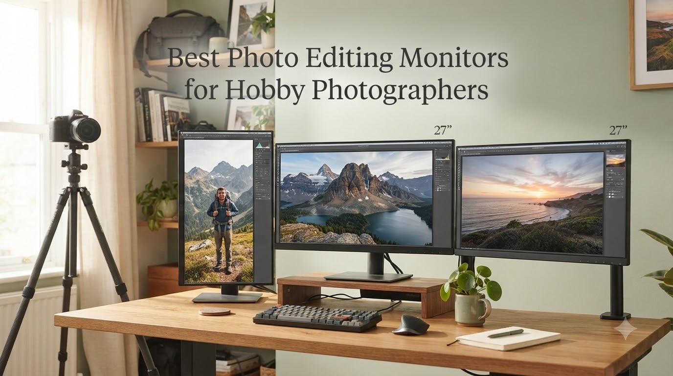 Best Photo Editing Monitors for Hobby Photographers