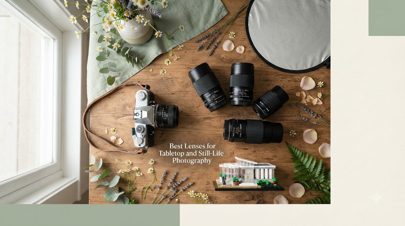 Best Lenses for Tabletop and Still-Life Photography