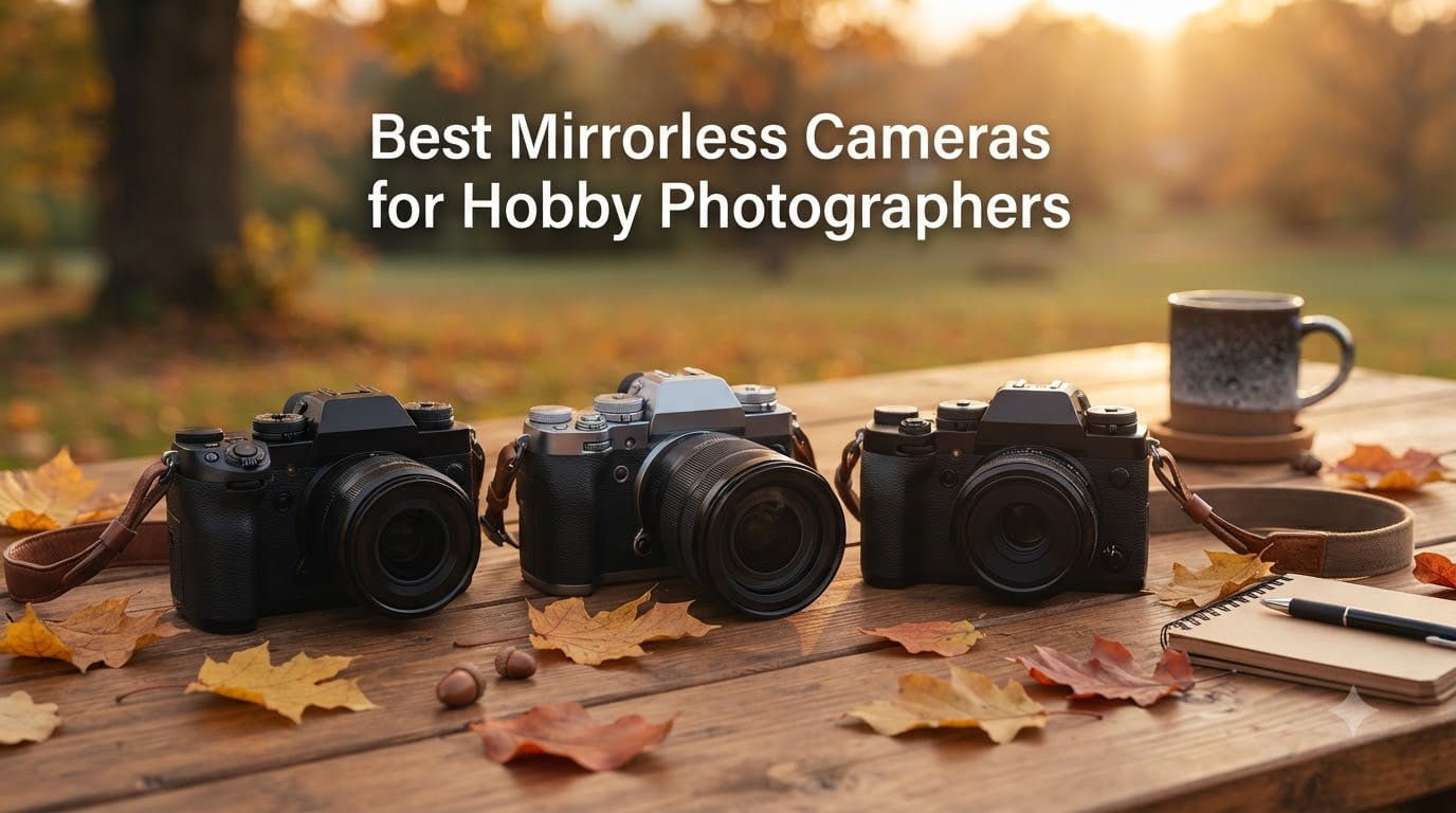 Best Mirrorless Cameras for Hobby Photographers