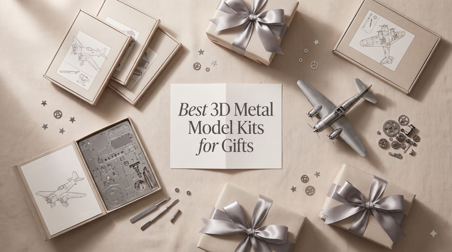 Best 3D Metal Model Kits for Gifts