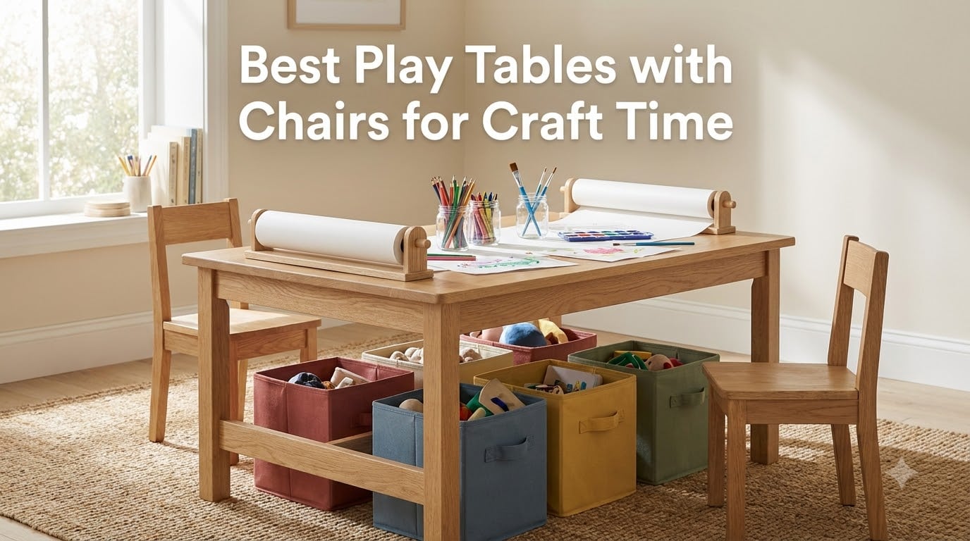Best Play Tables with Chairs for Craft Time