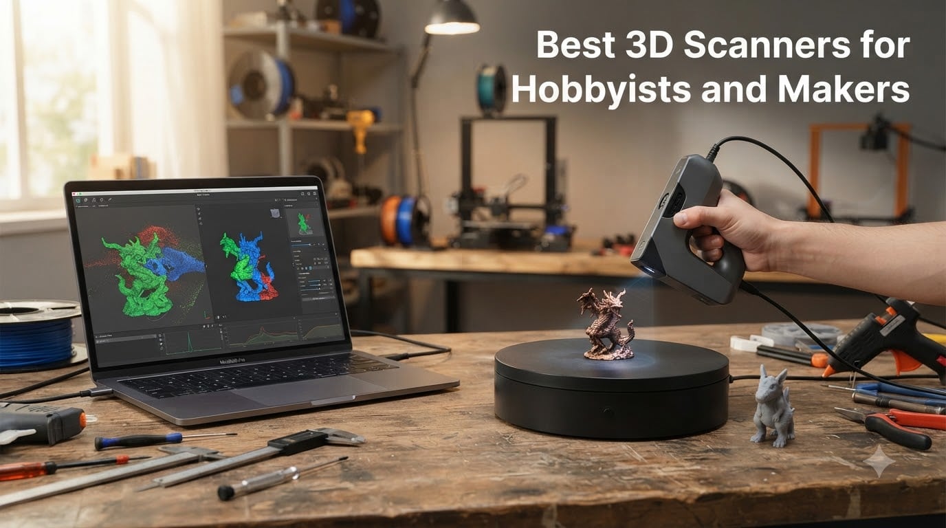 Best 3D Scanners for Hobbyists and Makers