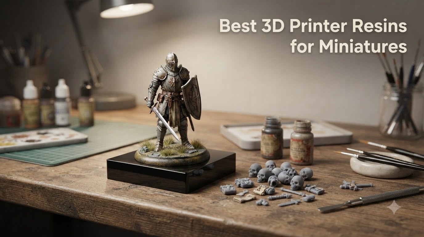 Best 3D Printer Resins for Miniatures