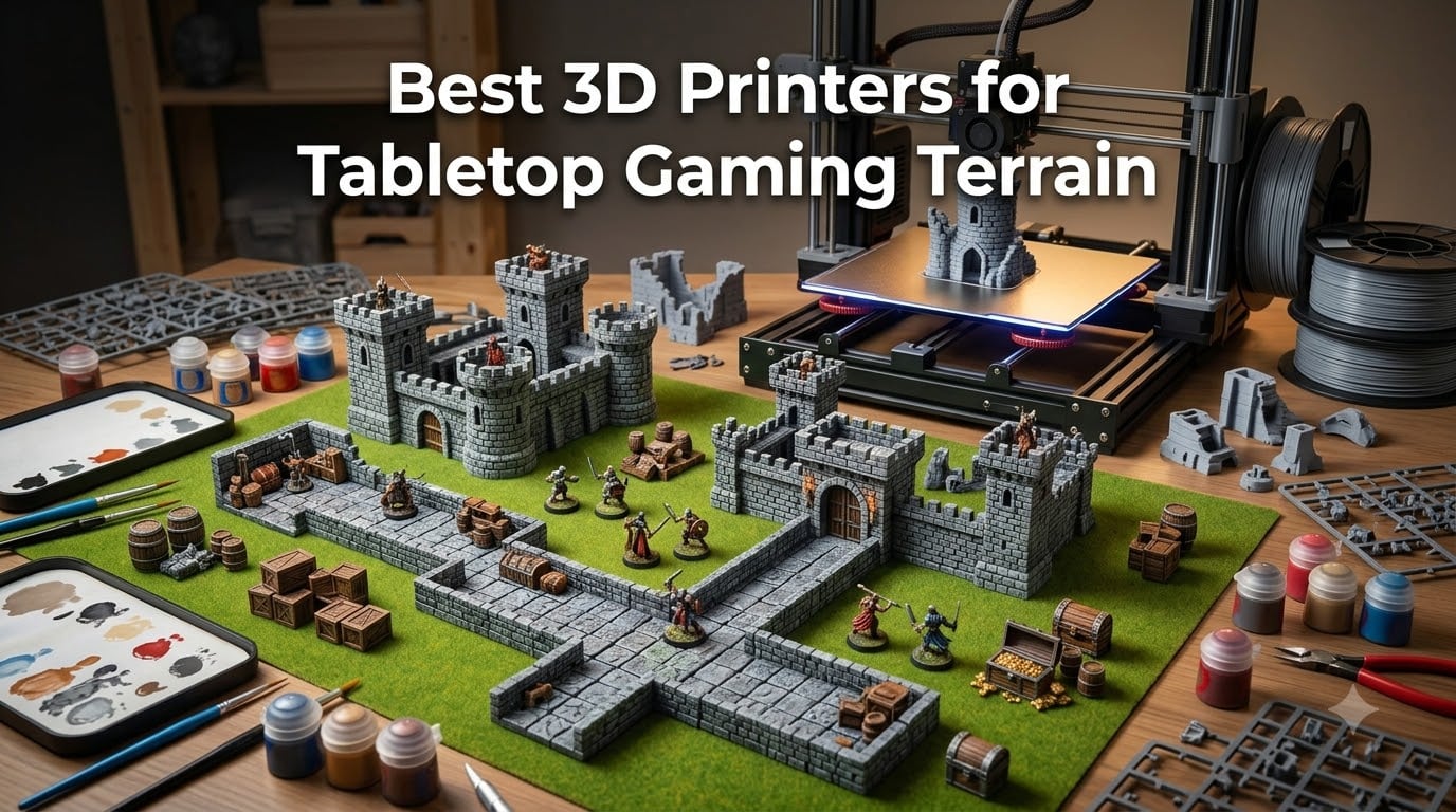 Best 3D Printers for Tabletop Gaming Terrain